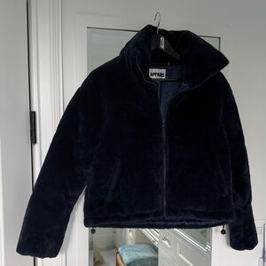 Apparis Midnight Navy Faux Fur Jacket